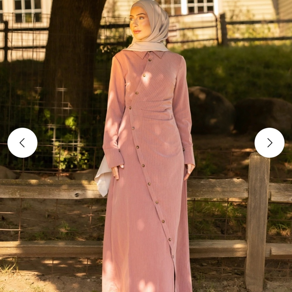 Asymmetrical Button Down Dress